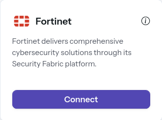 Fortinet Integration Card